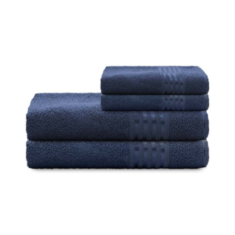TOALHA DECOR P/ROSTO 45 X 70 MARINHO F2288 CAMESA