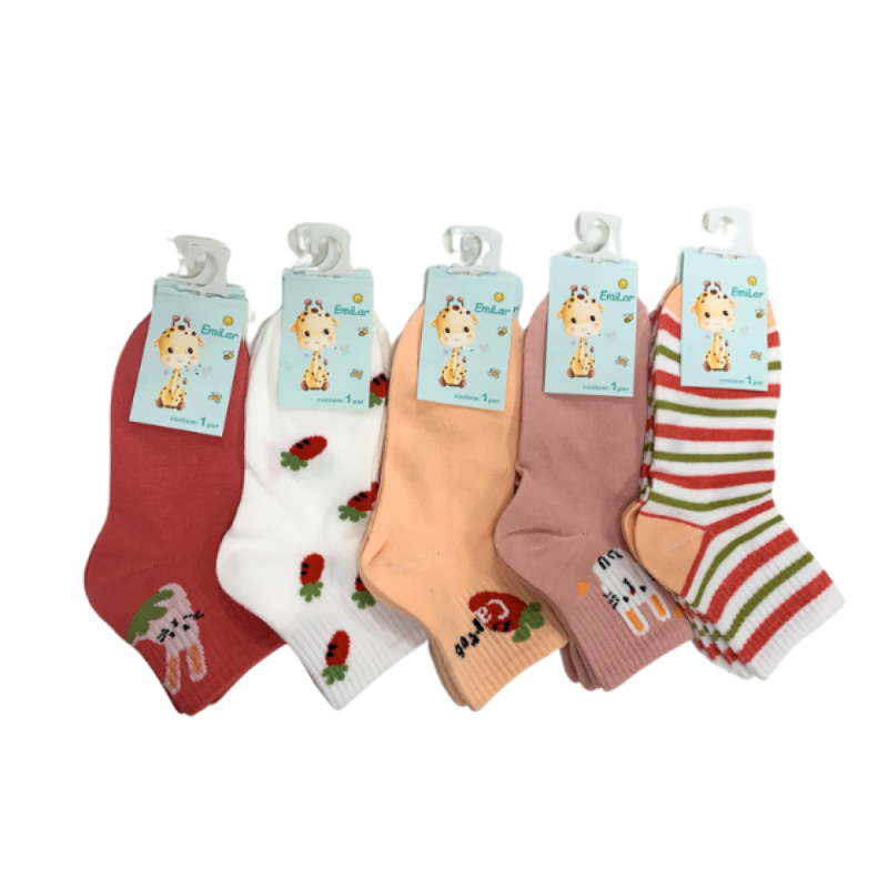 MEIA CANO CURTO INFANTIL EM 4016