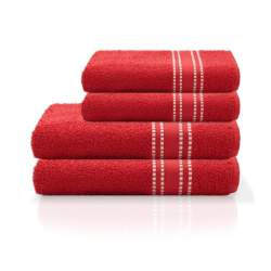 TOALHA LINEA P/ROSTO VERMELHO 45X70CM R5023