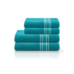 TOALHA LINEA P/ROSTO TURQUESA 45X70CM R6332