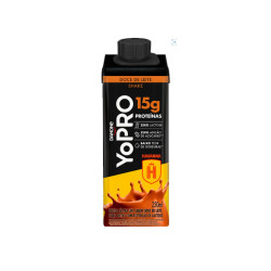 BEBIDA LÁCTEA UHT DOCE DE LEITE ZERO LACTOSE YOPRO SHAKE CAIXA 250ML
