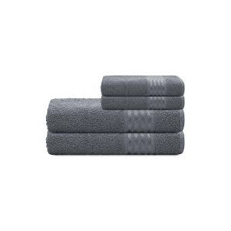 TOALHA DECOR P/ROSTO 45 X 70 chumbo CAMESA