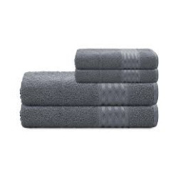 TOALHA DECOR P/ROSTO 45 X 70 chumbo CAMESA