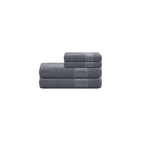 TOALHA DECOR P/ROSTO 45 X 70 chumbo CAMESA